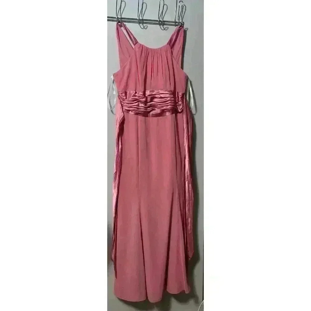 Women's David's Bridal Dress Pink Size 14